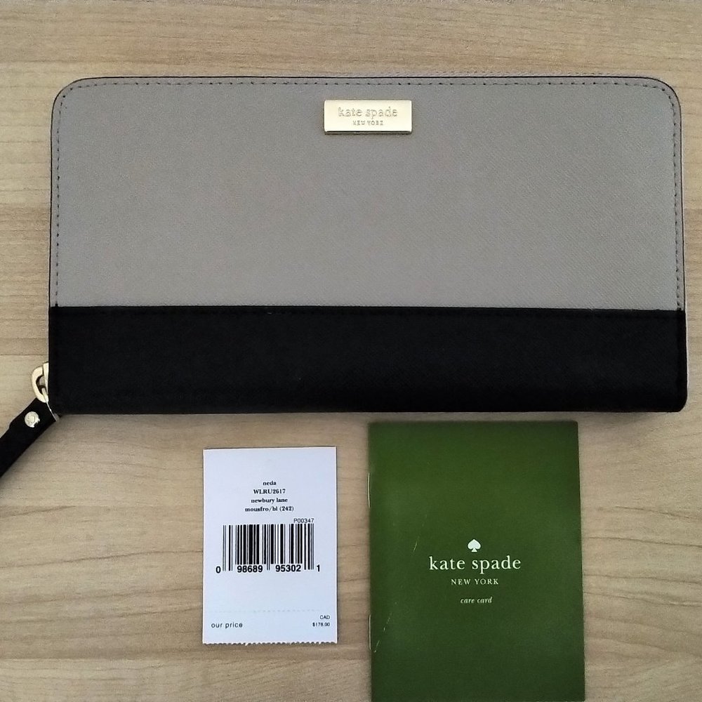 Kate Spade zip around wallet
